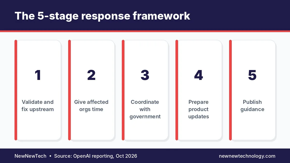Five-stage coordinated disclosure framework for PHP critical vulnerabilities from validation to public guidance